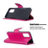 Samsung Galaxy S20+ Plus Wallet Case - Rose Red | iCoverLover