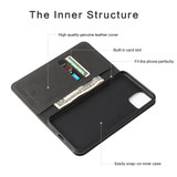Fierre Shann Wallet Case for iPhone 11 - Black | iCoverLover