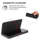 Fierre Shann Wallet Case for iPhone 11 - Black | iCoverLover