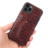 Fierre Shann iPhone 11 Pro Max Back Case - Brown | iCoverLover