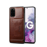 Samsung Galaxy S20+ Plus Back Case - Brown | iCoverLover