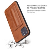 Fierre Shann iPhone 11 Pro Max Back Case - Brown | iCoverLover