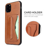 Fierre Shann iPhone 11 Pro Max Back Case - Brown | iCoverLover