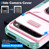 Armor Case for Google Pixel 9 Pro XL - Pink + Grey Green | iCoverLover