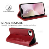 Fierre Shann Wallet Case for iPhone 16e - Red | iCoverLover