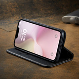 Fierre Shann Wallet Case for iPhone 16e - Black | iCoverLover