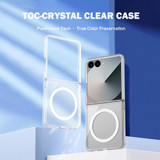 For Samsung Galaxy Z Flip8 MagSafe Compatible Clear Case