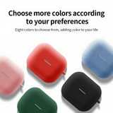 For Samsung Galaxy Buds 3 Pro Case, Protective Silicone Cover, Carabiner Hook, Pink | iCoverLover.com.au