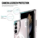 iCoverLover Samsung Galaxy Z Fold8 Ultra Case Compatible with MagSafe Clear Cover | Shockproof