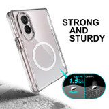 iCoverLover Samsung Galaxy Z Fold8 Case Compatible with MagSafe Clear Cover | Shockproof