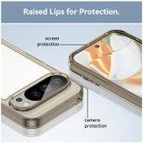 For Google Pixel 11 Colorful Case, Slim, Shockproof & Stylish Protection, Clear Grey | iCoverLover.com.au