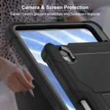 For iPad Air 11-inch (M4) Case, Protective Armour Cover with Stand, Black | iCoverLover.com.au