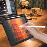 For iPad Air 13-inch (M4) Case, Protective Armour Cover with Stand, Black | iCoverLover.com.au