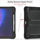 For iPad Pro 13-inch (M5) Case, Protective Armour Cover with Stand, Black | iCoverLover.com.au