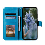 Google Pixel 11 Pro XL Wallet Case - Blue | iCoverLover