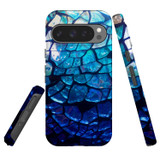 For Google Pixel 11 Pro Case, Tough Protective Cover, Blue Mirror | iCoverLover Australia