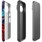 For Google Pixel 11 Pro Case, Tough Protective Cover, Swirling Paint | iCoverLover Australia