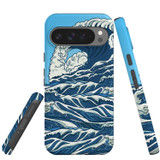 For Google Pixel 11 Pro XL Case, Tough Protective Cover, Japanese Wave | iCoverLover Australia
