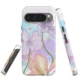 For Google Pixel 11 Pro XL Case, Tough Protective Cover, Watercolour Floral | iCoverLover Australia