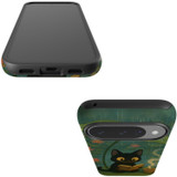 For Google Pixel 11 Case, Tough Protective Cover, Cat Of Serenity | iCoverLover Australia