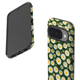 For Google Pixel 11 Case, Tough Protective Cover, Field Of Daisies | iCoverLover Australia