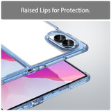 For Samsung Galaxy Z Fold8 Clear Airbag Case - Clear Blue