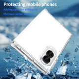 For Samsung Galaxy Z Fold8 Clear Airbag Case - Clear