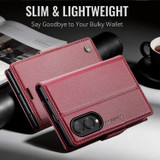 For Samsung Galaxy Z Fold8 Case - RFID Wallet -Red