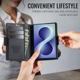 For Samsung Galaxy Z Fold8 Case - RFID Wallet -Black
