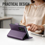For Samsung Galaxy Z Fold8 Case - RFID Wallet -Purple