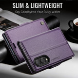 For Samsung Galaxy Z Fold8 Case - RFID Wallet -Purple