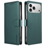 For iPhone 18 Pro Max Case | Pearlescent RFID Blocking Wallet Cover, Green