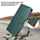 For iPhone 18 Pro Max Case | Pearlescent RFID Blocking Wallet Cover, Green