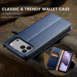 iPhone 18 Pro Max Leather Flip Wallet Case with Stand - Blue