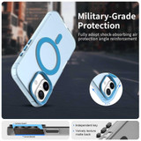 For iPhone 18 Case | Candy MagSafe Compatible Clear Cover, Blue