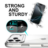 iPhone 18 Pro Case Clear Shockproof Cover | iCoverLover