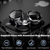 iCoverLover [2-Pack] For iPhone 18 Pro Camera Lens Protectors with Locator Black