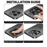 iCoverLover [2-Pack] For iPhone 18 Pro Camera Lens Protectors with Locator Black