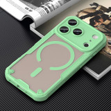 For iPhone 18 Pro Case | MagSafe Compatible Rugged Shockproof Cover, Green