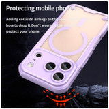 For iPhone 18 Pro Case | MagSafe Compatible Rugged Shockproof Cover, Purple