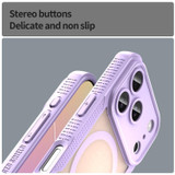 For iPhone 18 Pro Case | MagSafe Compatible Rugged Shockproof Cover, Purple
