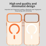 For iPhone 18 Pro Max Case | Candy MagSafe Compatible Clear Cover, Orange
