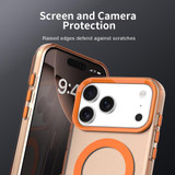 For iPhone 18 Pro Max Case | Candy MagSafe Compatible Clear Cover, Orange