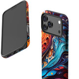 For Apple iPhone 18 Pro Max Case, MagSafe Compatible Protective Cover, Swirling Paint | iCoverLover Australia