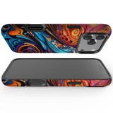 For Apple iPhone 18 Pro Max Case, MagSafe Compatible Protective Cover, Swirling Paint | iCoverLover Australia