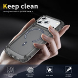 For iPhone 18 Pro Max MagSafe Compatible Case - Protective, Shockproof Cover & Camera Lens Protection, Clear Black | iCoverLover Australia