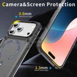 For iPhone 18 Pro Max MagSafe Compatible Case - Protective, Shockproof Cover & Camera Lens Protection, Clear Black | iCoverLover Australia
