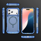 For iPhone 18 Pro Max MagSafe Compatible Case - Protective, Shockproof Cover & Camera Lens Protection, Clear Blue | iCoverLover Australia