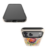 For Apple iPhone 18 Pro Case, MagSafe Compatible Protective Cover, Watercolour Flower | iCoverLover Australia
