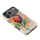 For Apple iPhone 18 Pro Case, MagSafe Compatible Protective Cover, Watercolour Flower | iCoverLover Australia